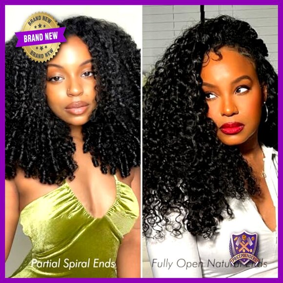 Virgin Human Hair Extensions 18 20 22 Inch Burmese Curly Quick Water Wave main image 2